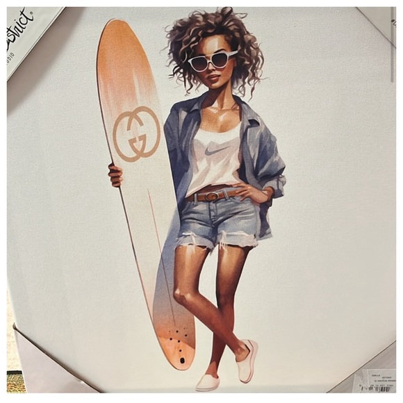 Design District Studio - NWT - Canvas Wall Art/Decor Luxury Canvas Fashion - Picture 2 of 4